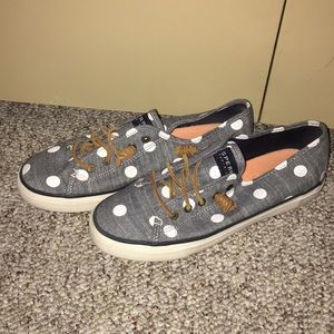 Speedy polka dot shoes